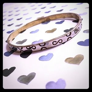 Vintage sterling silver bangle bracelet!